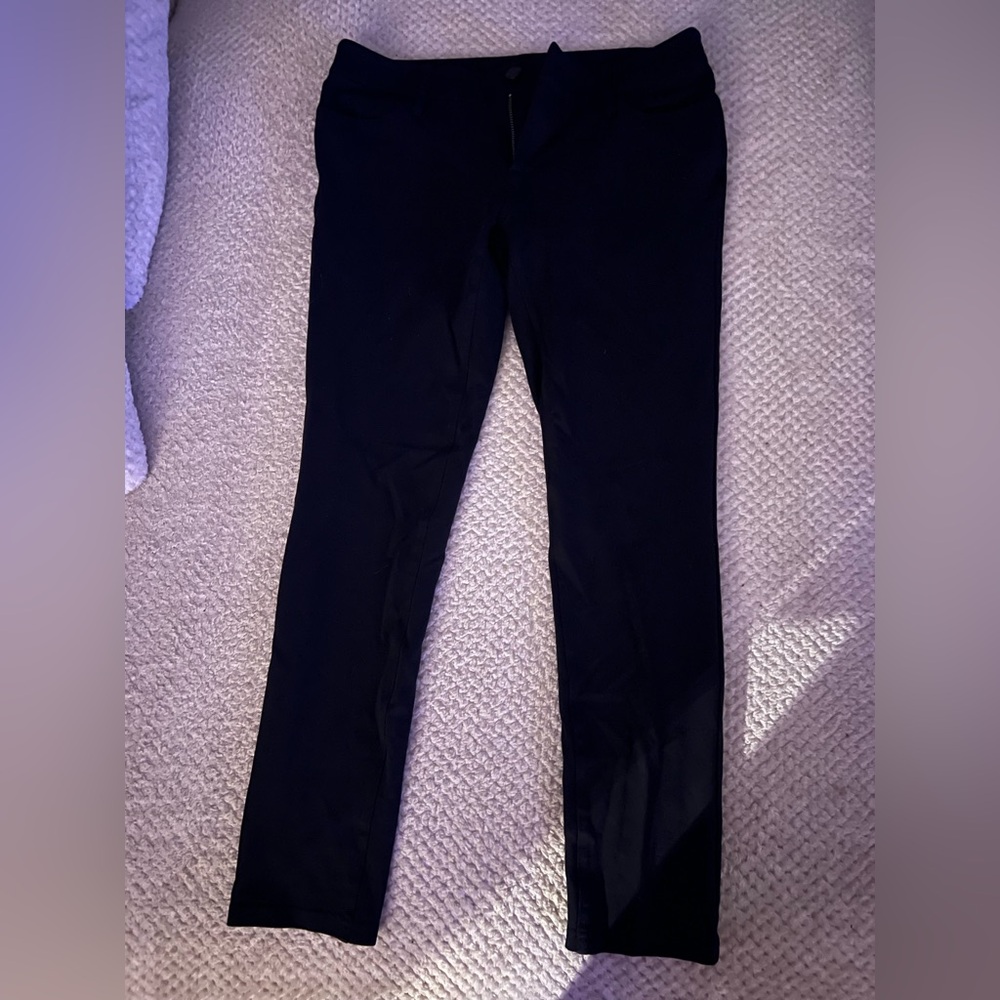 Ann Taylor Black Modern Slim Trousers